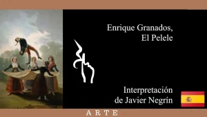 enrique granado con la obra el pelele