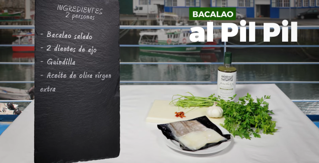 ingredientes bacalao al pil pil