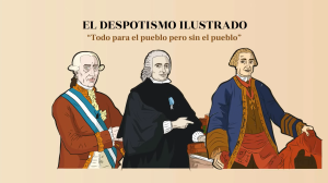 Carlos III y el despotismo ilustrado