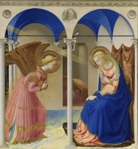 La Anunciación. Fra Angelico