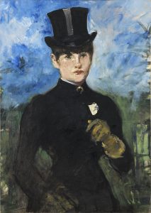 La Amazona de frente - Édouard Manet