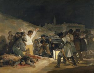 Los Fusilamientos del tres de Mayo de Goya